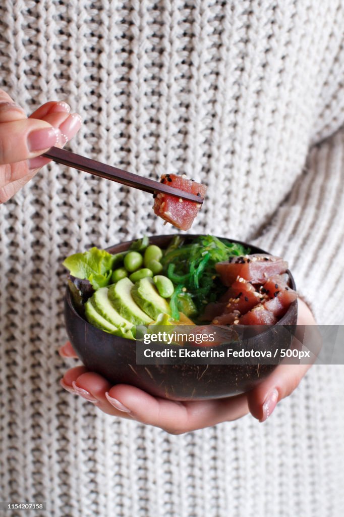 Hawaiian Tuna Poke Bowl