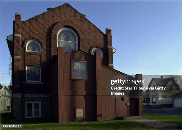 Story about B'nai Abraham Temple in Virginia, Mn., the last Jewish synagogue on the Iron Range. IN THIS PHOTO: Virginia, Mn., Sat., May 25, 2002. The...