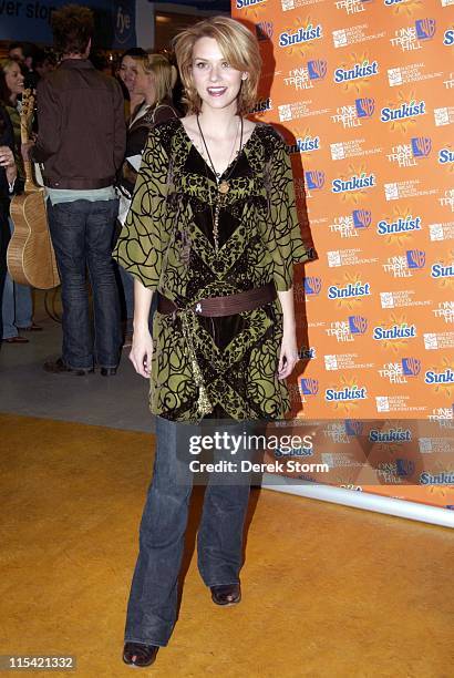 Hilarie Burton during The Cast of "One Tree Hill" Appears at FYE in New York City - February 7, 2006 at FYE in New York City, New York, United States.