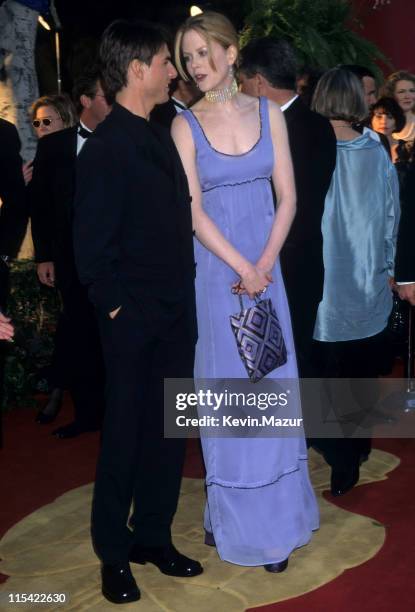 Tom Cruise and Nicole Kidman during The 68th Annual Academy Awards at Dorothy Chandler Pavilion in Los Angeles, California, United States.