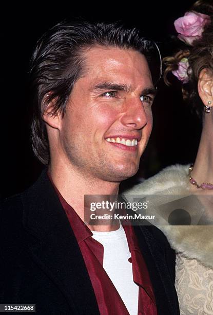 Tom Cruise and Nicole Kidman during "Jerry Maguire " New York City Premiere at Pier 88 in New York City, New York, United States.