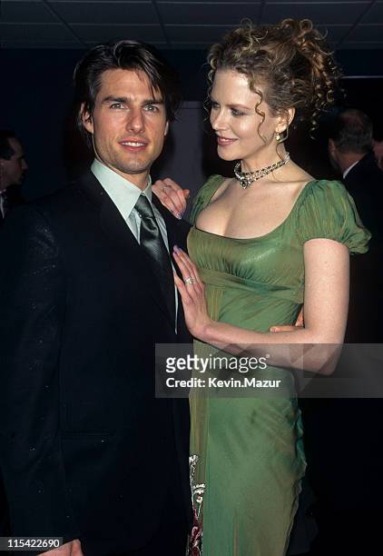 Tom Cruise and Nicole Kidman during Screening of "The Portrait of A Lady" at United Aritist's Racquet Club in New York City, New York, United States.