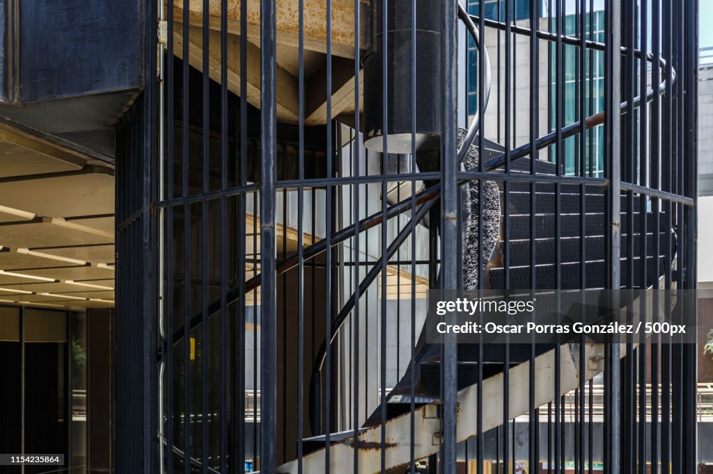 Large Step Building Outdoor Stairs Of A Large Corporate Building High-Res Stock Photo ...