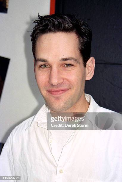 Paul Rudd during Paul Rudd Sighted at the Helen Hayes Theater after "Last Night at Ballyhoo" - April 11, 1997 at The Helen Hayes Theater in New York...