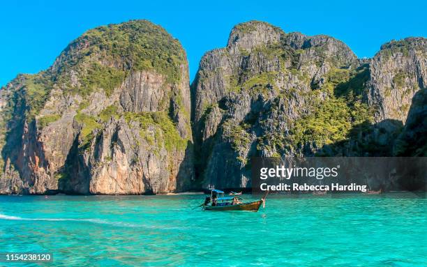 phi phi island and phuket thailand - bay ストックフォトと画像