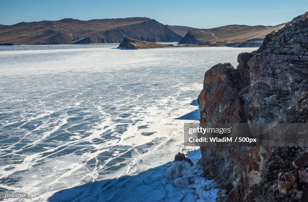 The View From The Cliffs At About Baikal