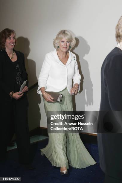 Camilla, Duchess of Cornwall during "The History Boys" - UK Film Premiere - Inside Arrivals in London, Great Britain.