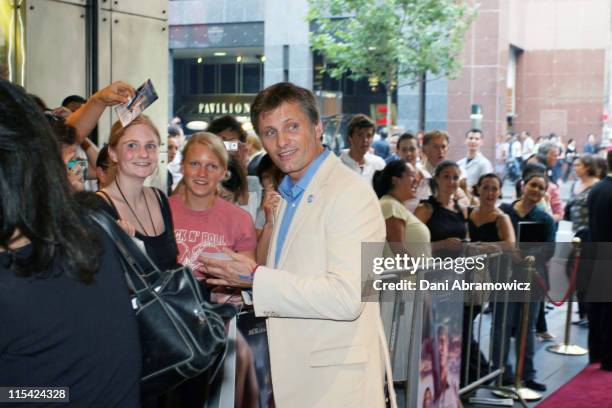 Viggo Mortensen during "A History of Violence" Sydney Premiere - Arrivals at Greater Union George Street Cinemas in Sydney, Australia.