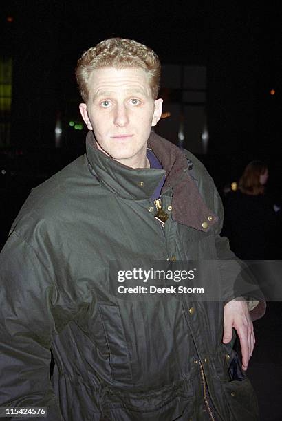 Michael Rapaport during Michael Rapaport exits American Place Theater after "Robbers" - March 11, 1997 at Michael Rapaport exits American Place...