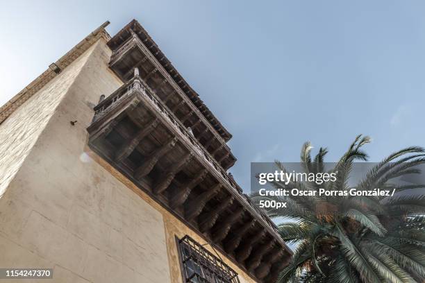 view of house lercano in the village of la orotava, tenerife isla - isla de tenerife imagens e fotografias de stock