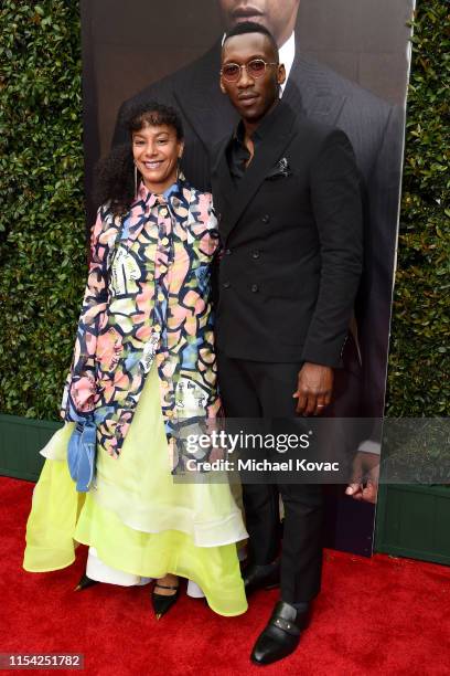 Amatus Sami-Karim and Mahershala Ali attend the 47th AFI Life Achievement Award honoring Denzel Washington at Dolby Theatre on June 06, 2019 in...