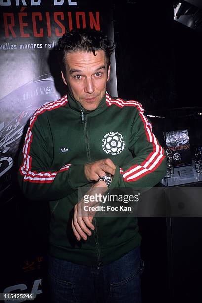Philippe Vandel during Casio 2006 New Sport Watches Launch Party at Kub Restaurant Club in Paris, France.