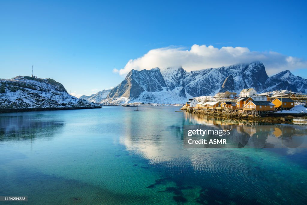 Lofoten islands in Northern Norway