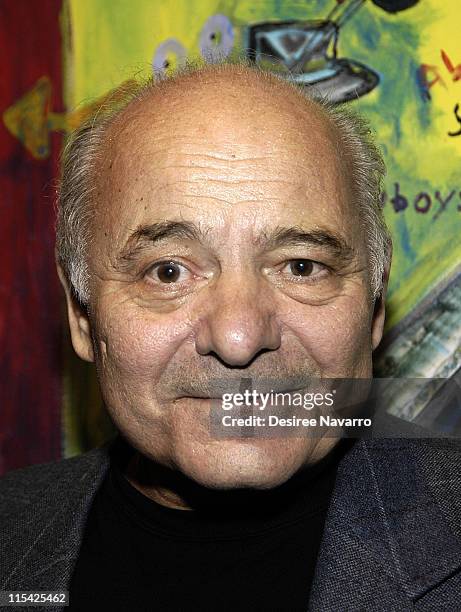 Burt Young during Burt Young On Canvas at Jade Nectar Gallery in New York City, New York, United States.