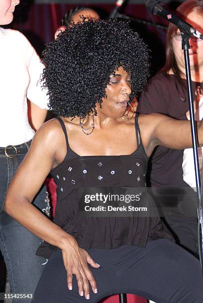 LaLa Brooks of the Crystals during LaLa Brooks of the Crystals Performs at the Cutting Room in New York City - March 11, 2006 at Cutting Room in New...