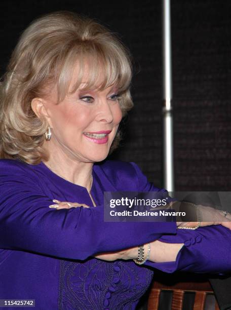 Barbara Eden during Barbara Eden & Larry Hagman Sign "I Dream Of Jeannie" DVD - March 15, 2006 at Barnes & Noble in New York City, New York, United...