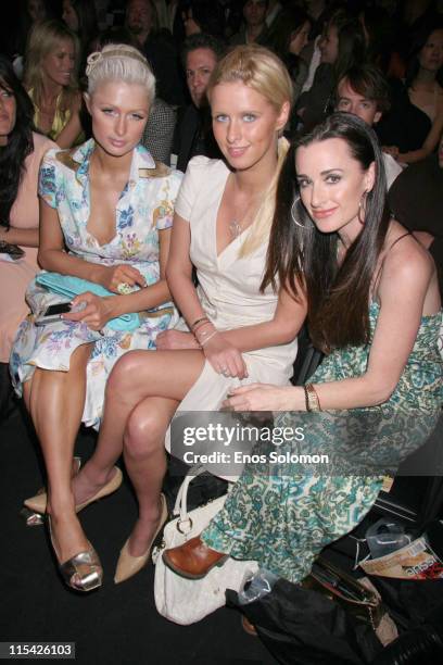 Paris Hilton and Nicky Hilton with aunt Kyle Richards