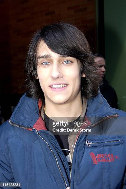 Teddy Geiger during Teddy Geiger Visits "Good Morning America" - March 23, 2006 at "Good Morning America" Studios in New York City, NY, United States.