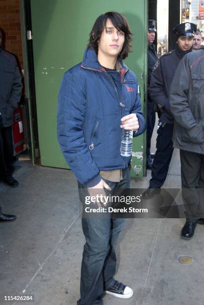 Teddy Geiger during Teddy Geiger Visits "Good Morning America" - March 23, 2006 at "Good Morning America" Studios in New York City, NY, United States.