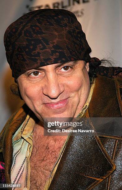 Steve Van Zandt during 1st Annual 4Chosen Celebrity Basketball Game at BasketBall City Pier 63 in New York City, New York, United States.