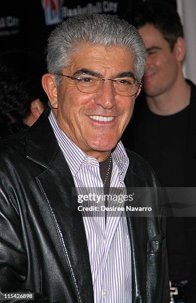Frank Vincent during 1st Annual 4Chosen Celebrity Basketball Game at BasketBall City Pier 63 in New York City, New York, United States.