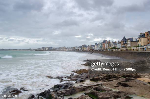 digue rochebonne - ille et vilaine - fotografias e filmes do acervo