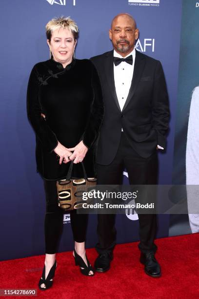 Carl Franklin and Jesse Beaton attend the American Film Institute's 47th Life Achievement Award Gala Tribute To Denzel Washington at Dolby Theatre on...
