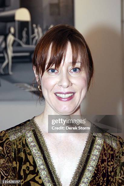 Suzanne Vega during Mark Kostabi Opening Reception at Adam Baumgold Gallery at Adam Baumgold Gallery in New York City, New York, United States.