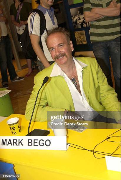Mark Bego during Mark Kostabi on Location for "Name That Painting" at Kostabi World in Soho - May 5, 2006 at Kostabi World in New York City, New...