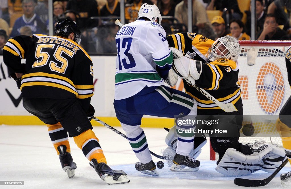 Vancouver Canucks v Boston Bruins - Game Three