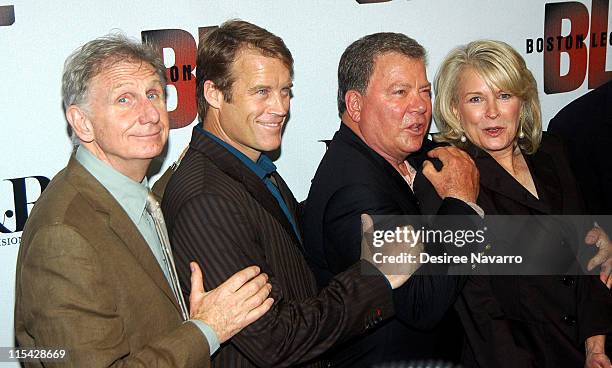 Rene Auberjonois, Mark Valley, William Shatner and Candice Bergen