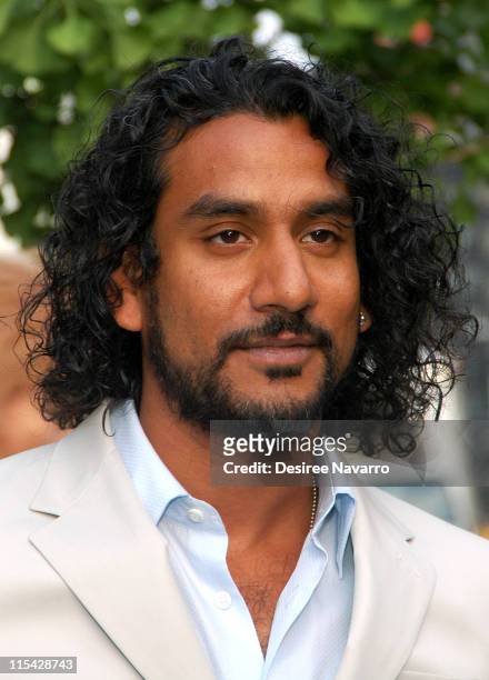 Naveen Andrews during ABC Upfront 2006/2007 - Departures at Lincoln Center in New York City, New York, United States.