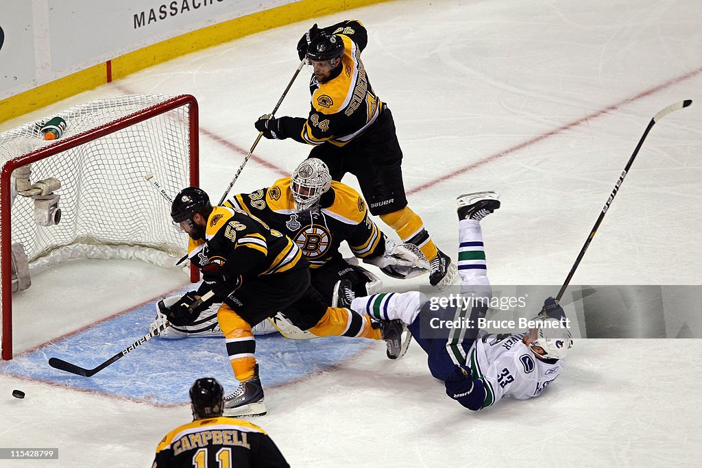Vancouver Canucks v Boston Bruins - Game Three