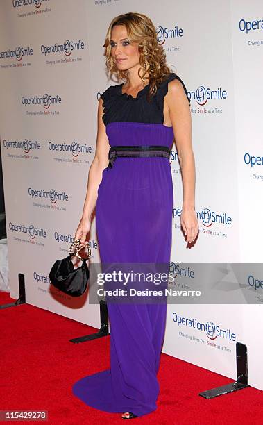 Molly Sims during "The Smile Collection" - Operation Smile's Annual Charity Dinner and Live Auction at Skylight Studios in New York, NY, United...