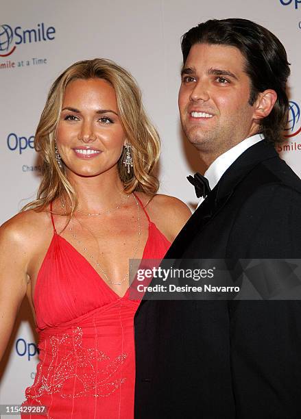 Vanessa Trump and Donald Trump, Jr. During "The Smile Collection" - Operation Smile's Annual Charity Dinner and Live Auction at Skylight Studios in...