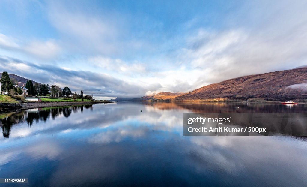 Reflection On Loch Linnhe