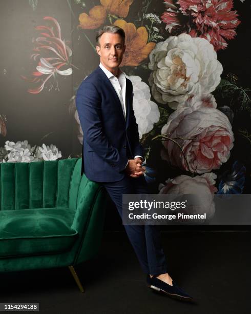 Ben Mulroney poses at the CTV Upfront Portrait Studio at Sony Centre For Performing Arts on June 06, 2019 in Toronto, Canada.