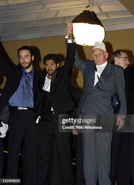 Cast during 2006 Cannes Film Festival - "Indigenes" Premiere -Departures at Palais des Festival in Cannes, France.