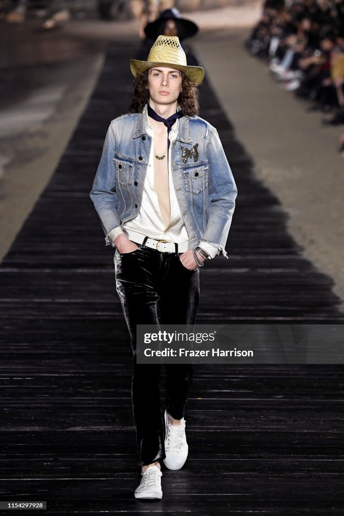 Saint Laurent Mens Spring Summer 20 Show - Runway