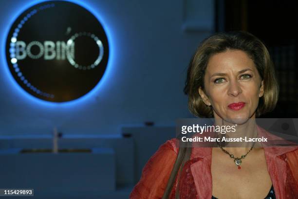 Corinne Touzet during Unveiling of the New Theatre Bobino in Paris at Theatre Bobino in Paris, France.