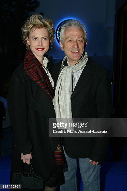Jean-Luc Moreau and Mathilde Penin during Unveiling of the New Theatre Bobino in Paris at Theatre Bobino in Paris, France.