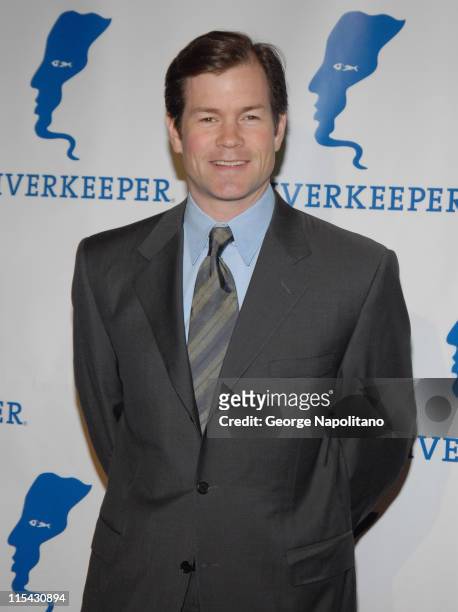 Former NY Rangers Goalie Mike Richter during Riverkeeper Hosts a Gala Benefit Dinner Honoring Hearst Corporation - April 19, 2007 at Chelsea Piers in...