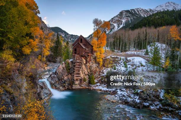crystal mill in colorado - crystal stock-fotos und bilder