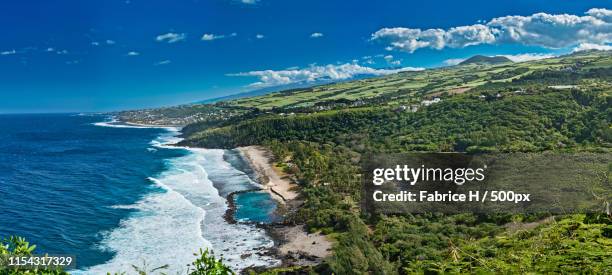 grande anse - reunion island - indian ocean - réunion foto e immagini stock