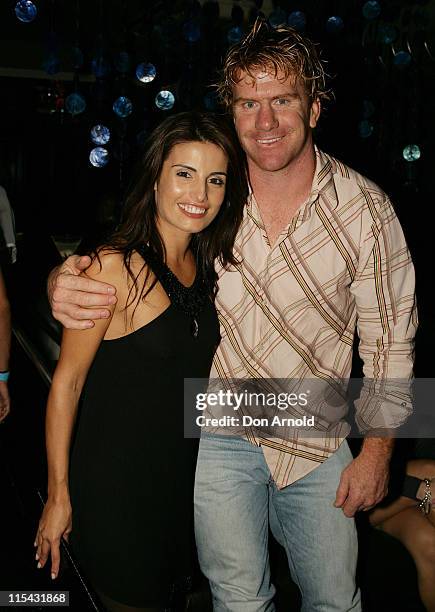 Ada Nicodemou and Lance Thompson during Ada Nicodemou Surprise Birthday Party - May 13, 2007 at Sapphire Suite in Sydney, Australia.