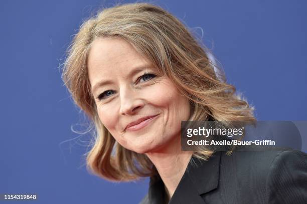 Jodie Foster attends the American Film Institute's 47th Life Achievement Award Gala Tribute to Denzel Washington at Dolby Theatre on June 06, 2019 in...
