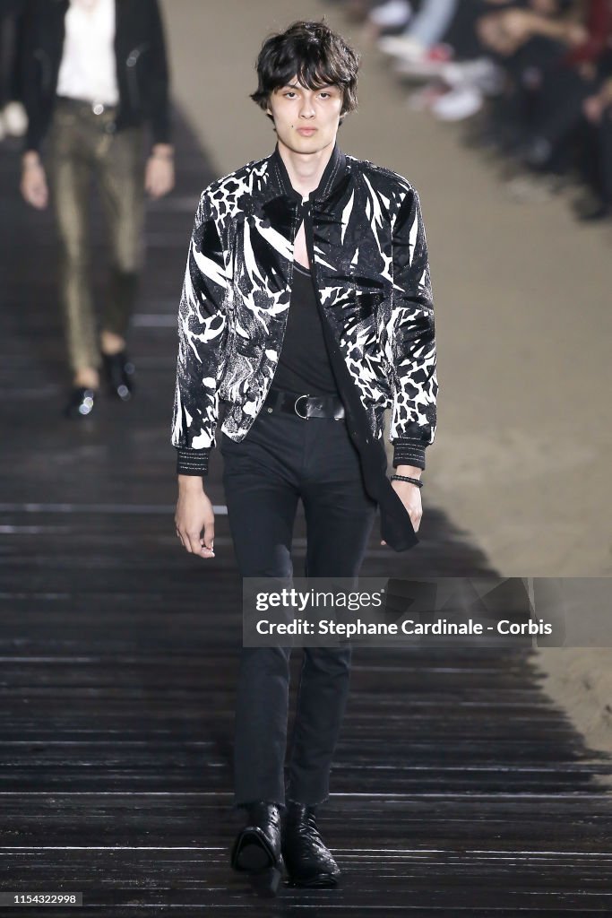 Saint Laurent Mens Spring Summer 20 Show - Runway