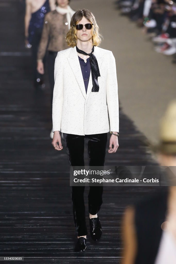 Saint Laurent Mens Spring Summer 20 Show - Runway