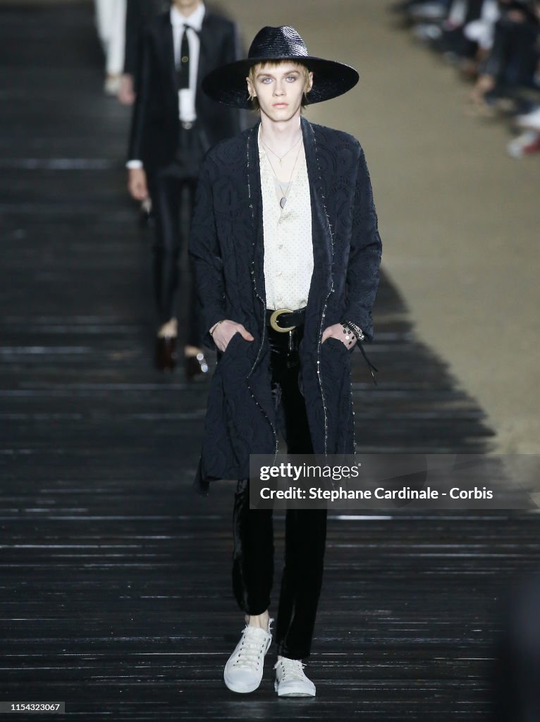Saint Laurent Mens Spring Summer 20 Show - Runway