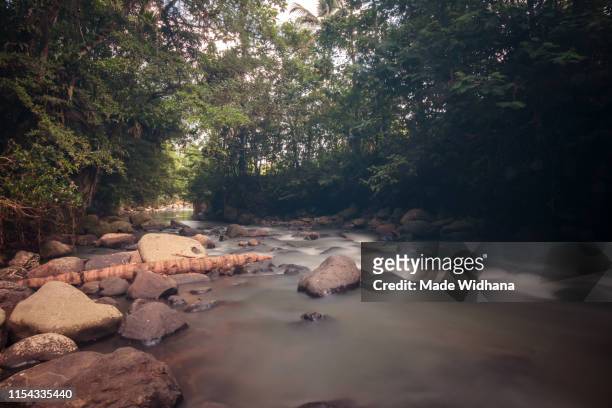 river water slow motion flow - made widhana stock pictures, royalty-free photos & images